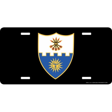 22nd Infantry Unit Crest License Plate