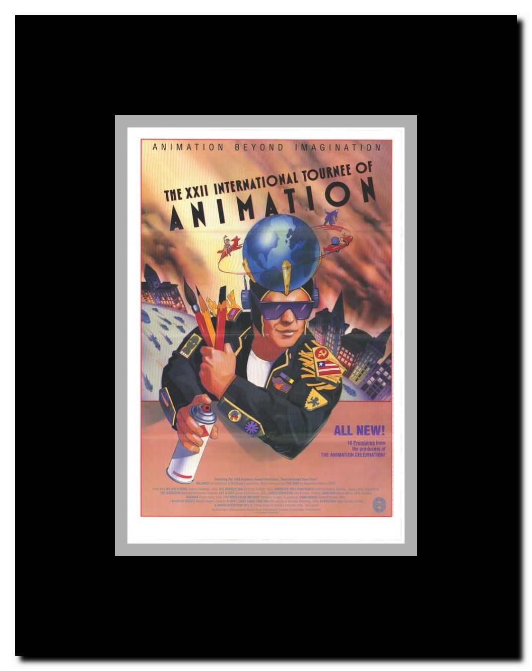 22nd International Tournee of Animation Framed Movie Poster