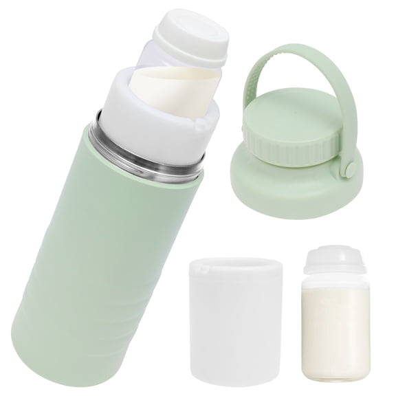 22oz Breast Milk Cooler Bottle – 24-Hour 360° Cooling Breastmilk Chiller with 2 Storage Bottles for Travel & Outdoor Use, Larger Capacity – Portable, Breastfeeding Essential Gift for New Moms