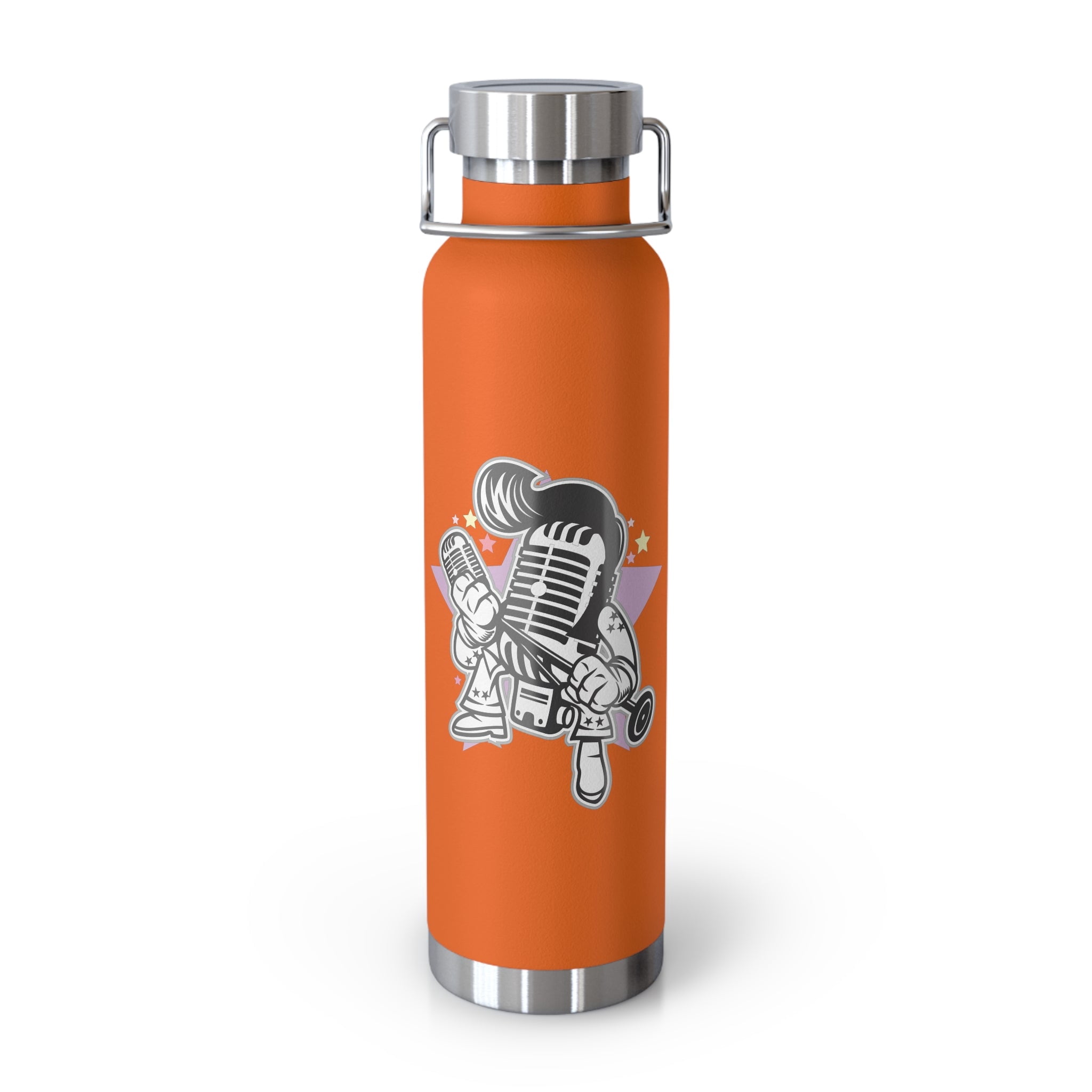 22oz Copper Insulated Water Bottle with Cartoon Design - CV98 - Walmart.com