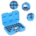 thumbnail image 1 of 22pc 1/2" Drive Anti-Theft Locking Wheel Bolt Nut Removal Set Master Key Kit for BMW Series, 1 of 16