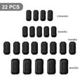 22pcs Anti Interference Snap Ferrite Filter Cable Core Choke