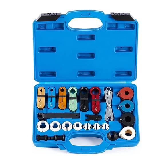 22pcs Fuel Air Conditioning Disconnection Tool Kit Automotive Oil Cooler Lines Disconnect Tool Set