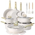 thumbnail image 1 of GIPP 22pcs Kitchen Cookware Sets, Ceramic Nonstick Pots and Pans Set,Dishwasher Safe Induction Cookware, 1 of 11