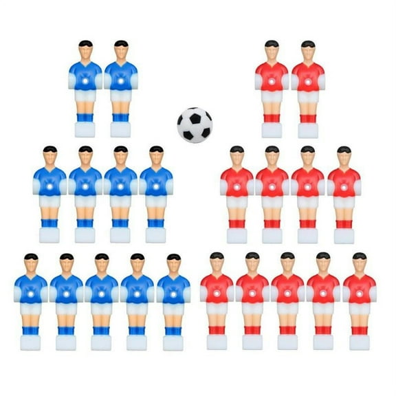 22x Foosball Men Soccer Table Football Players with Ball Game Accessories Style 3
