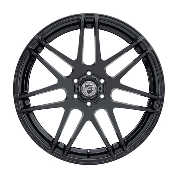 22x10 Forgestar F351 X14 Super Deep Concave Gloss Black Wheel 6x5.5 (30mm)