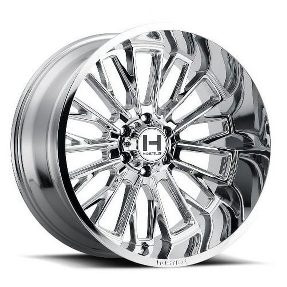 22x10 Hostile H114 Fury Armor Plated (Chrome) Wheel 6X135 (-25mm)