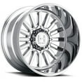 thumbnail image 1 of 22x10 Hostile H127 Titan Armor Plated (Chrome) Wheel 8x170 (-25mm), 1 of 2