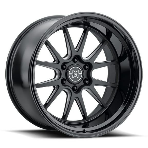 22x10 Method MR802 Raised Double Black Milled Wheel 6x5.5 (10mm)