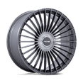 thumbnail image 1 of 22x10 Niche NC282 Serene Gloss Titanium Brushed Wheel 5x130 (20mm), 1 of 3