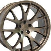 Single1 OE Wheels DG69 22x10 Satin Bronze Rim 5x139.7 25ET