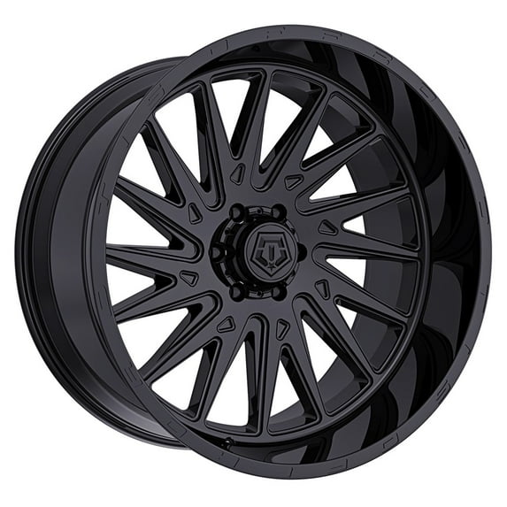 22x10 TIS 547B Gloss Black Wheel 8x180 (10mm)