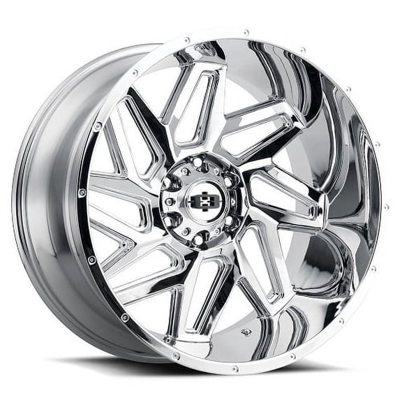 22x10 Vision 361 Spyder Chrome Wheel 8x170 (-19mm)