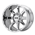 thumbnail image 1 of 22x10 XD XD838 MAMMOTH Chrome Wheel 5x5.5/5x150 (12mm), 1 of 2