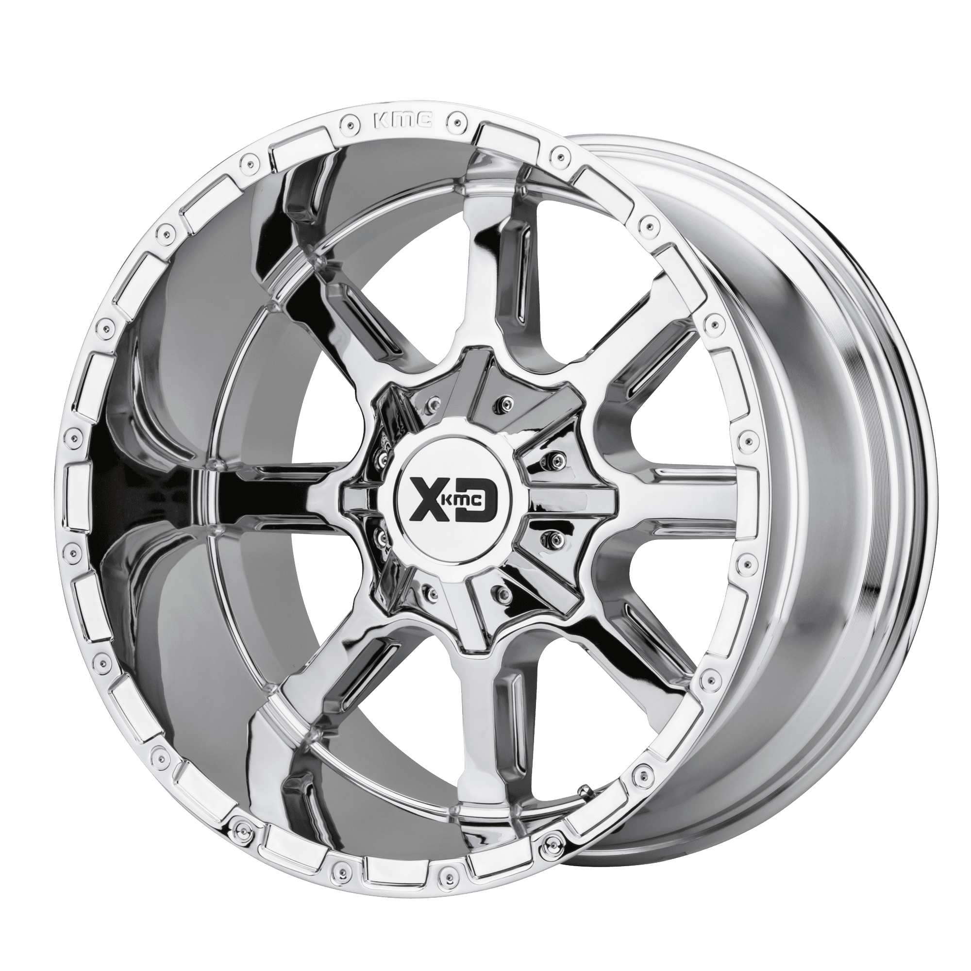 Mammoth 22X10 5X127.00/5X139.70 Chrome (12 Mm) Wheel Rim