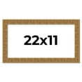 thumbnail image 1 of 22x11 Frame Black and Gold Distressed Solid Wood Sonoma Picture Frame | 1.625 Inch Moulding Width |, 1 of 8