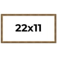 thumbnail image 1 of 22x11 Frame Gold Kingsley Distressed Solid Wood Picture Frame Width 0.75 Inches | Interior Frame, 1 of 8