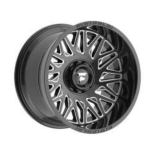 22x12 Fittipaldi Offroad FA07BM Black Milled Wheel 5x5 (-44mm)