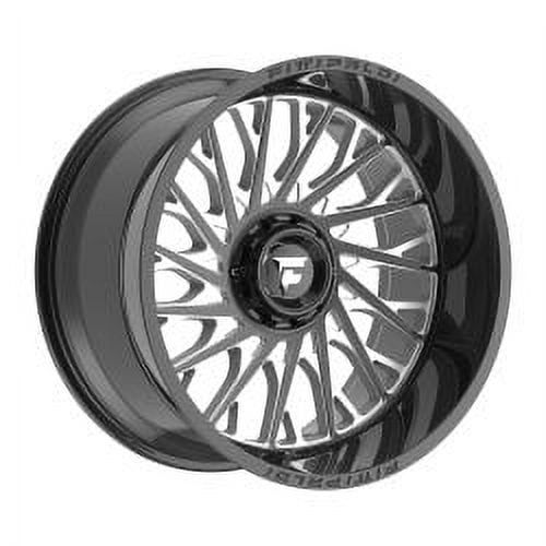 22x12 Fittipaldi Offroad FA08BM Black Milled Wheel 8x180 (-44mm)