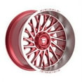 thumbnail image 1 of 22x12 Fittipaldi Offroad FA08MR Gloss Red Machined Wheel 5x5.5 (-44mm), 1 of 4