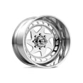 thumbnail image 1 of 22x12 Fuel Off-Road FF117 Zillion Polished FORGED Wheel 8x6.5 (-40mm), 1 of 2