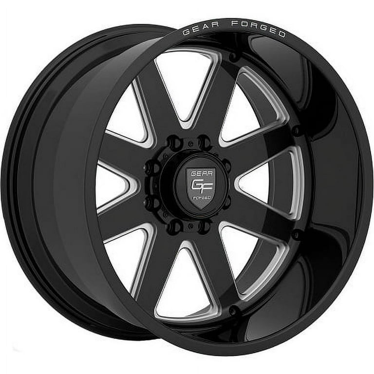 グランベルム 22x12 Gear Off Road F70BM1 Forged Black Milled Wheel 6x135