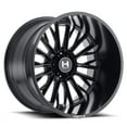 thumbnail image 1 of 22x12 Hostile H114 Fury Asphalt (Matte Black) Wheel 6x5.5 (-44mm), 1 of 2