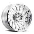 thumbnail image 1 of 22x12 Hostile HF06 Chaos Polished FORGED LEFT Wheel 8x6.5 (-44mm), 1 of 2