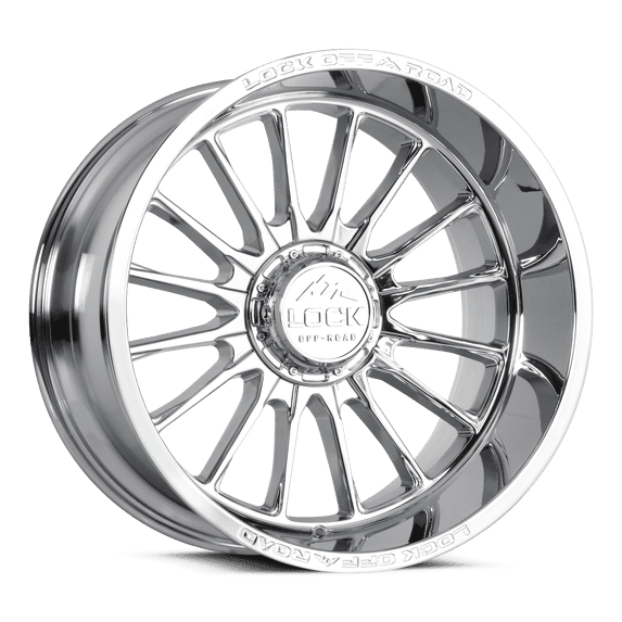 22x12 Lock Extreme Striker Chrome Wheel 6x135/6x5.5 (-44mm)