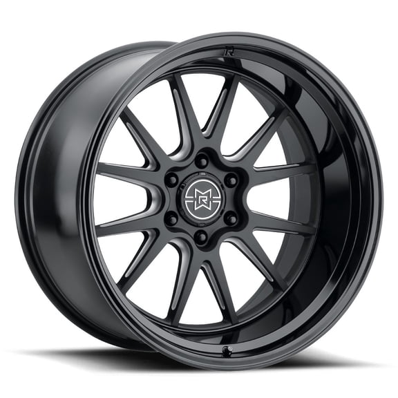 22x12 Method MR802 Raised Double Black Milled Wheel 6x135 (-40mm)