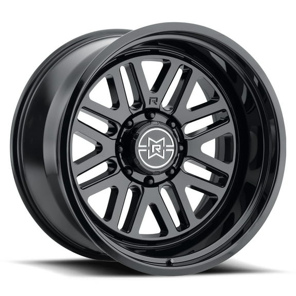 22x12 Method MR804 Raised Gloss Black Wheel 8x180 (-40mm)