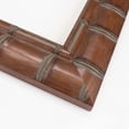 thumbnail image 1 of 22x13 Bamboo Brown Real Wood Picture Frame Width 3 inches | Interior Frame Depth 0.5 inches | Haru, 1 of 8