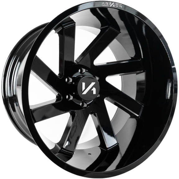 22x14 Black Milled Wheel Arkon Off-Road Lincoln (Proper Directional) 6x5.5 -81