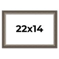thumbnail image 1 of 22x14 Frame Brown Solid Wood Picture Frame | 1.75 Inch Moulding Width | Austin Frame Complete with, 1 of 8