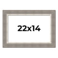 thumbnail image 1 of 22x14 Frame Grey Real Wood Picture Frame Width 2.75 Inches | Interior Frame Depth 0.5 Inches |, 1 of 8