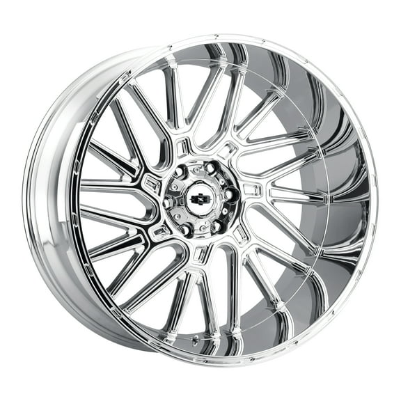 22x14 Vision 404 Brawl Chrome Wheel 8x170 (-76mm)