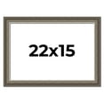 thumbnail image 1 of 22x15 Frame Brown Solid Wood Picture Frame | 1.75 Inch Moulding Width | Austin Frame Complete with, 1 of 8