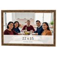 thumbnail image 1 of 22x15 Frame Gold Kingsley Distressed Solid Wood Picture Frame Width 0.75 Inches | Interior Frame, 1 of 8
