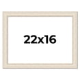 thumbnail image 1 of 22x16 Frame White Real Wood Picture Frame Width 1.75 inches | Interior Frame Depth 0.5 inches |, 1 of 8