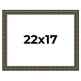 thumbnail image 1 of 22x17 Frame Black Bamboo Solid Wood Picture Frame Width 1.5 Inches | Interior Frame Depth 0.5, 1 of 8