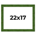 thumbnail image 1 of 22x17 Frame Green Burl Solid Wood Picture Frame | 1.75 Inches Moulding Width | Interior Frame Depth, 1 of 8