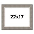 thumbnail image 1 of 22x17 Frame Grey Real Wood Picture Frame Width 2.75 Inches | Interior Frame Depth 0.5 Inches |, 1 of 8