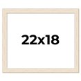 thumbnail image 1 of 22x18 Frame White Real Wood Picture Frame Width 1.5 inches | Interior Frame Depth 0.5 inches | Barn, 1 of 8