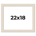 thumbnail image 1 of 22x18 Frame White Real Wood Picture Frame Width 1.75 inches | Interior Frame Depth 0.5 inches |, 1 of 8