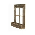 thumbnail image 1 of 22x18 Rustic Weatered Grey Window Frame with Planter, 1 of 2