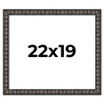 thumbnail image 1 of 22x19 Frame Black-Brown Medieval Solid Wood Picture Frame | 1.5 Inch Moulding Width | Gotham, 1 of 8