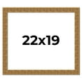 thumbnail image 1 of 22x19 Frame Black and Gold Distressed Solid Wood Sonoma Picture Frame | 1.625 Inch Moulding Width |, 1 of 8