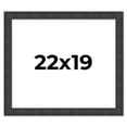 thumbnail image 1 of 22x19 Frame Brown Rustic Solid Wood Picture Frame 1.5 Inches Wide | Interior Frame Depth 0.5 Inches, 1 of 8