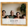 thumbnail image 1 of 22x19 Frame Gold Bamboo Solid Wood Picture Frame | 1 Inch Moulding Width | Interior Frame Depth, 1 of 8