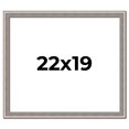 thumbnail image 1 of 22x19 Frame Grey Real Wood Picture Frame Width 1.25 inches | Interior Frame Depth 0.5 inches | Hans, 1 of 8